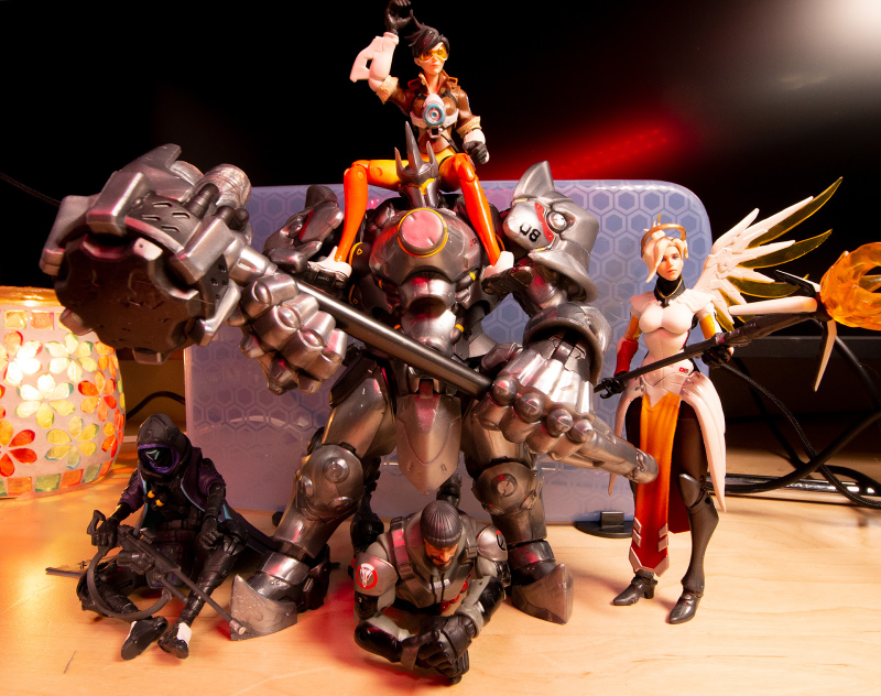Illustration for article titled Hasbro's Made Some Fine Overwatch Action Figures, Except For Reaper